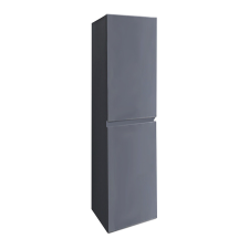  Cube Szürke Függesztett Fürdőszoba Oldalszekrény - 140 cm fürdőszoba bútor