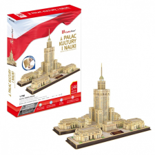 Cubic Fun PUZZLE 3D Palace of Culture and Science, 144 ELEMENTS puzzle, kirakós