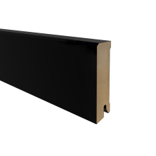 Cubica szegőléc fekete 70 mm x 18 mm x 2400 mm laminált parketta