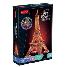 CubicFun 3D LED puzzle 51 db-os Eiffel torony puzzle, kirakós