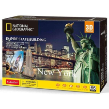 CubicFun 3D puzzle 66 db-os New York puzzle, kirakós