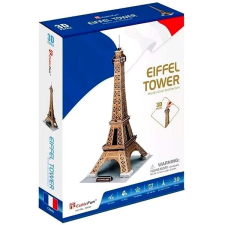 CubicFun 3D puzzle Eiffelova věž zlatá 39 dílků puzzle, kirakós