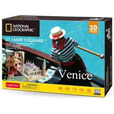 CubicFun 3D puzzle játék 107 darabos City Traveller Velence Szent Márk tér 3D puzzle, kirakós