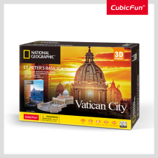 CubicFun 3D puzzle NatGeo City Traveller- Vatikán CubicFun puzzle, kirakós