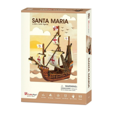 CubicFun 3D puzzle Santa Maria-93db-os puzzle, kirakós