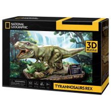 CubicFun 3D puzzle- T-Rex dínószaurusz puzzle, kirakós