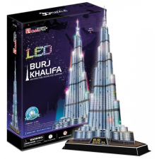  CubicFun LED világító Burj Khalifa puzzle puzzle, kirakós