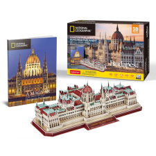 CubicFun National Geographic- 3D puzzle- Magyar Parlament épülete CubicFun puzzle, kirakós