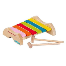 Cubika Színes fa xilofon (44593) játékhangszer