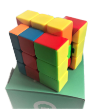 Cubikon anyagában színes félprofi Mirror Cube rubik logikai játék, kocka oktatójáték