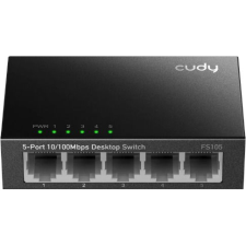 Cudy 5-Port 10/100 Mbps Unmanaged Switch (FS105) hub és switch