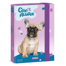 Cuki állatok füzetbox A/5, francia bulldog füzetbox