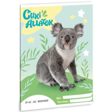 Cuki állatok sima füzet A5 - 27-32 - koala macis füzet