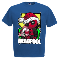  Cuki Deadpool - Karácsonyi Férfi Póló férfi póló