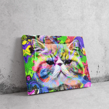  Cuki Pofi Macska - Pop Art Vászonkép dekoráció