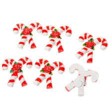  Cukorkabot dupla öntapadós polyresin 3,5cm 6db-os csomag dekorációs kellék