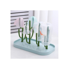  Cumisüveg szárító állvány - rózsaszín, praktikus babaápolási eszköz konyhai eszköz