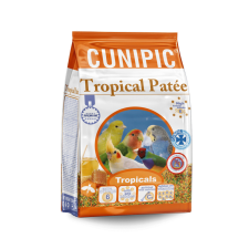 Cunipic | Tropical Patée | Kiegészítő eleség, egzotikus madaraknak, trópusi gyümölcs ízesítéssel - 250 g madáreledel