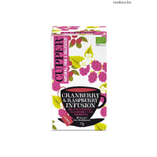 Cupper Bio Áfonya &amp; Málna tea 50 g Cupper tea
