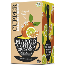  Cupper bio mangó és citrus tea 36 g tea