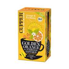 Cupper Cupper bio narancs és kurkuma tea 40 g tea