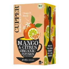 Cupper Mangó-Citrus bio tea 20db tea
