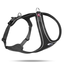  CURLI Kutyahám Belka Comfort Black XL, 30-45kg nyakörv, póráz, hám kutyáknak