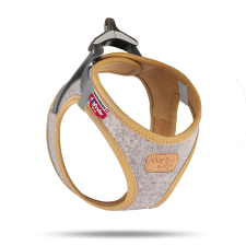  CURLI Postroj pre psov Alpine Light Gray XS, 3-5 kg nyakörv, póráz, hám kutyáknak