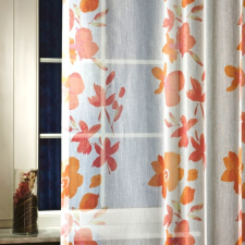 Curtain JAMAICA organza-sablé fényáteresztő függöny anyag, 180 cm magas lakástextília