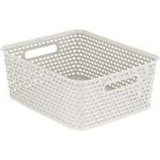 CURVER 232426 Your Style Kosár M 13L Fehér (232426) bútor