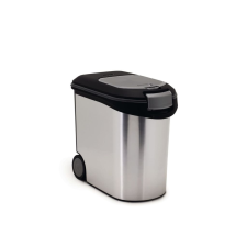 CURVER 794073 ezüstszínű háziállateledel-tároló 12 kg 35 l kutyatál