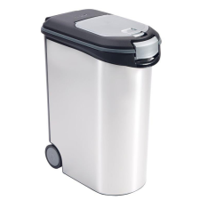 Curver állateledel tároló, 20kg / 54 l fémes fehér papírárú, csomagoló és tárolóeszköz