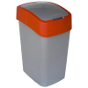 CURVER Billenos szelektív hulladékgyűjto, műanyag, 50 l, szürke-piros