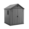 CURVER Darwin 6x6 műanyag kerti ház szürke színben