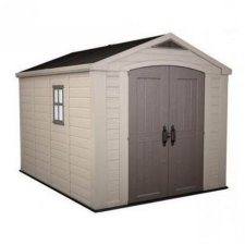 CURVER Factor 8x8 kerti ház, beige-taupe színben kerti tárolás