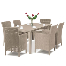 CURVER Futon 6+1 kerti bútor garnitúra kerti bútor