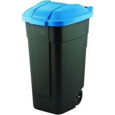 CURVER Görgős szemetes, műanyag, 110l, CURVER, kék/fekete szemetes