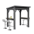 CURVER Grill gazebo műanyag kerti pavilon