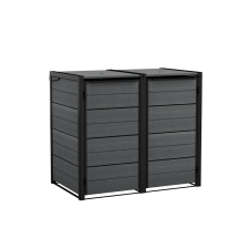 CURVER Hide away kültéri szemetes tároló 240 l szürke kerti tárolás