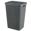  Curver Jute szennyeskosár 58L fedéllel szürke