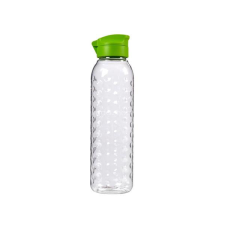 CURVER Kulacs, 750ml, műanyag, CURVER, &quot;Smart Dots&quot;, zöld kulacs, kulacstartó