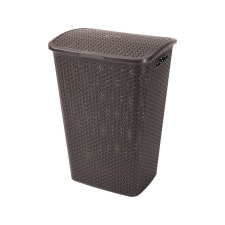 CURVER My Style Rattan hatású szennyestartó 55l - Barna (216581) bútor