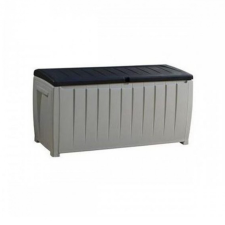 CURVER Novel Storage Box kerti tároló doboz, fekete-szürke színben 30412 kerti tárolás