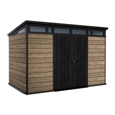 CURVER Signature PENT 11x7 műanyag kerti ház kőrisfa kerti tárolás