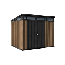 CURVER Signature PENT 9x7 műanyag kerti ház velencei barna kerti tárolás