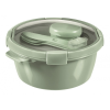 CURVER Smart Eco 1,6L Műanyag ételtároló evőeszközzel - Zöld (3253920921154)