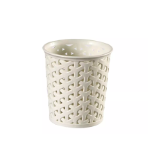 CURVER Style "L" méretű rattan kerek tartó kosár bézs (218652) bútor