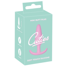 Cuties Mini Butt Plug - szilikon anál dildó - pink (2,1cm) anál