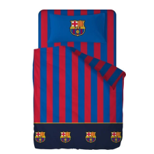 CX FC BARCELONA Ágynemű szett Paplan+Ágyneműgarnitúra 100% pamut 180x270 + 105x200+28 + 45x125 lakástextília