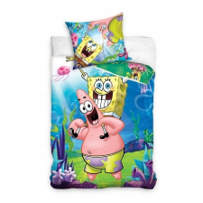 CX SPONGE BOB Ágyneműgarnitúra 100% pamut 140x200 + 65x65 lakástextília